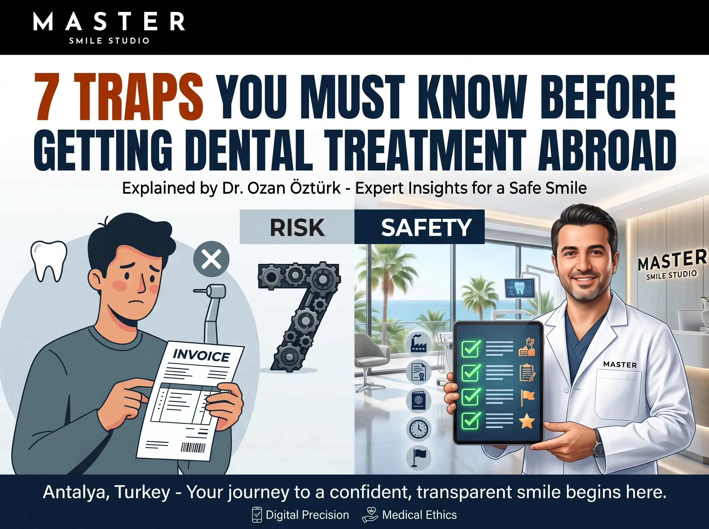 Yurtdışında Diş Tedavisi Olmadan Önce Bilmeniz Gereken 7 Tuzak