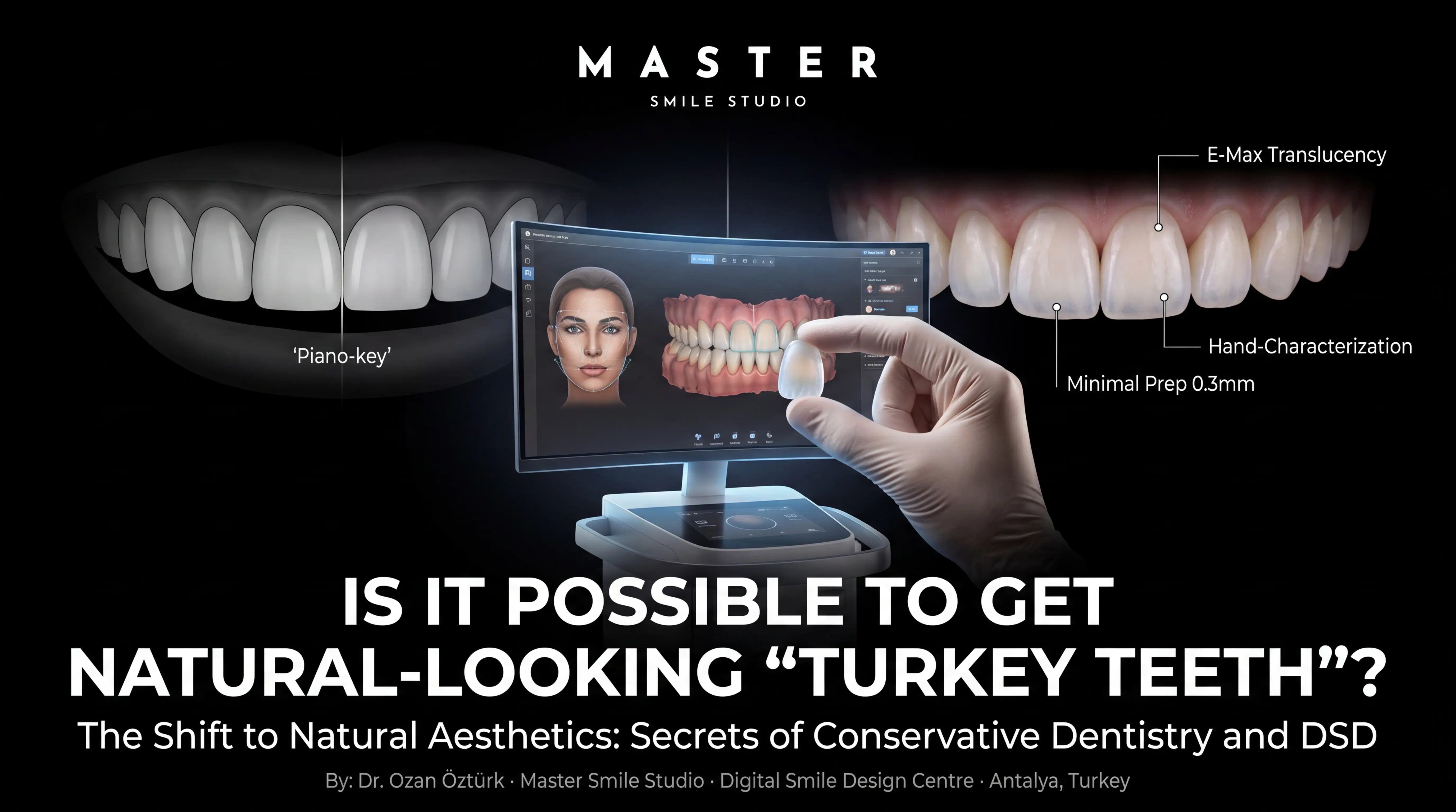 Doğal Görünümlü 'Turkey Teeth' Mümkün mü? Yapay Beyazlıktan Doğal Estetiğe Geçiş