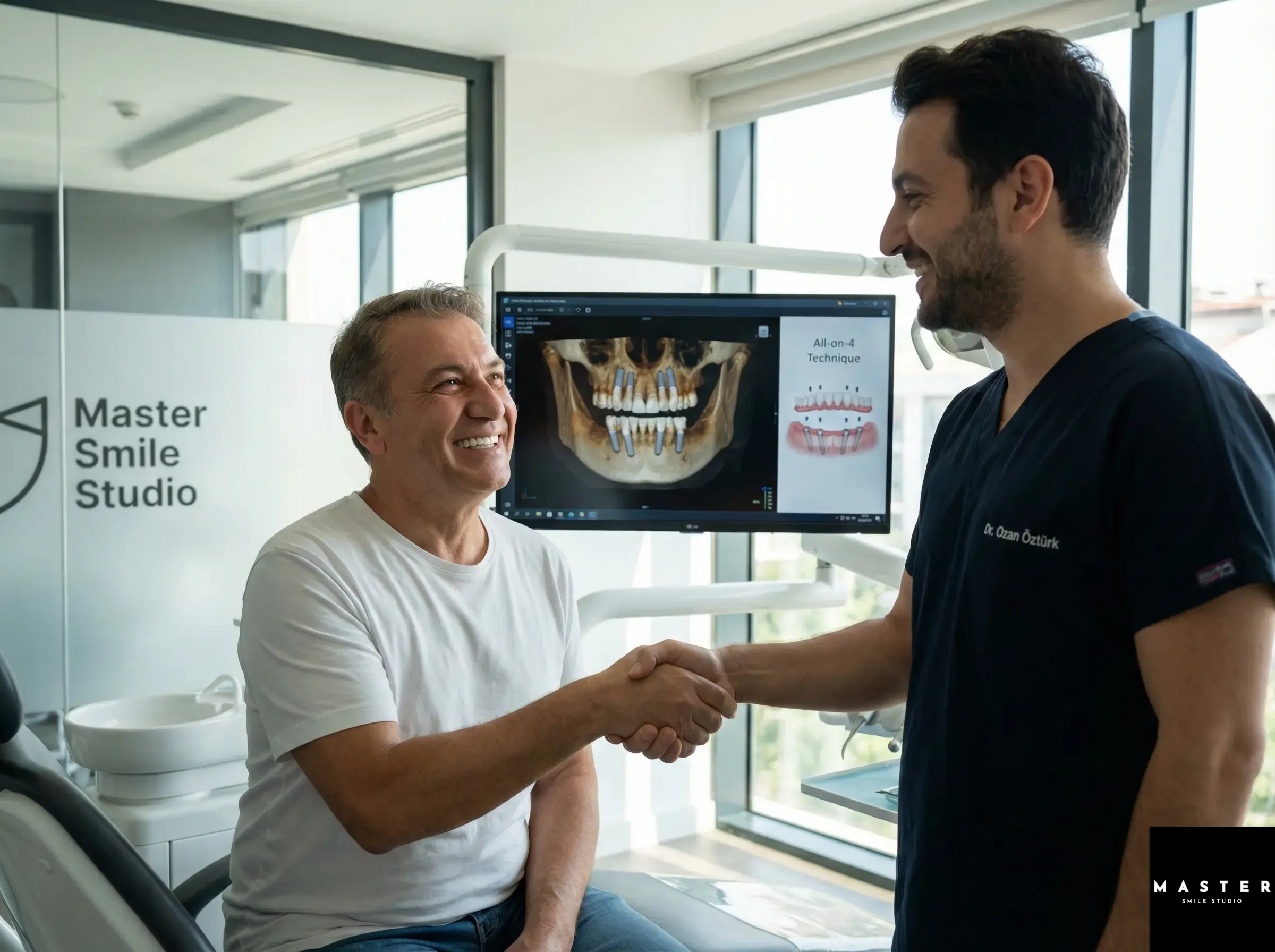 All-on-4 İmplant Tekniği: Tam Diş Kayıplarında Kalıcı Çözüm
