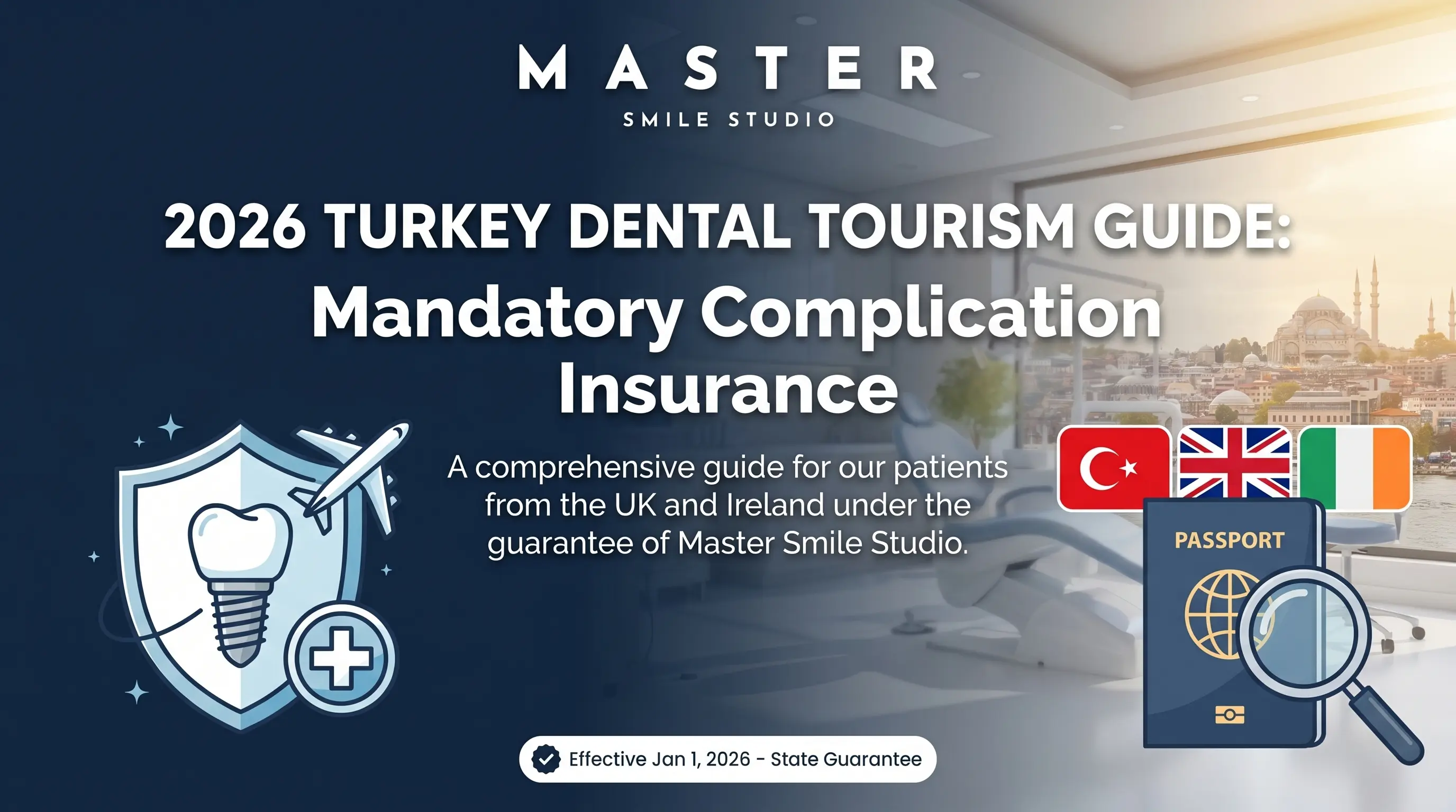 2026 Türkiye Dental Turizm Rehberi: Zorunlu Komplikasyon Sigortası Hakkında Her Şey