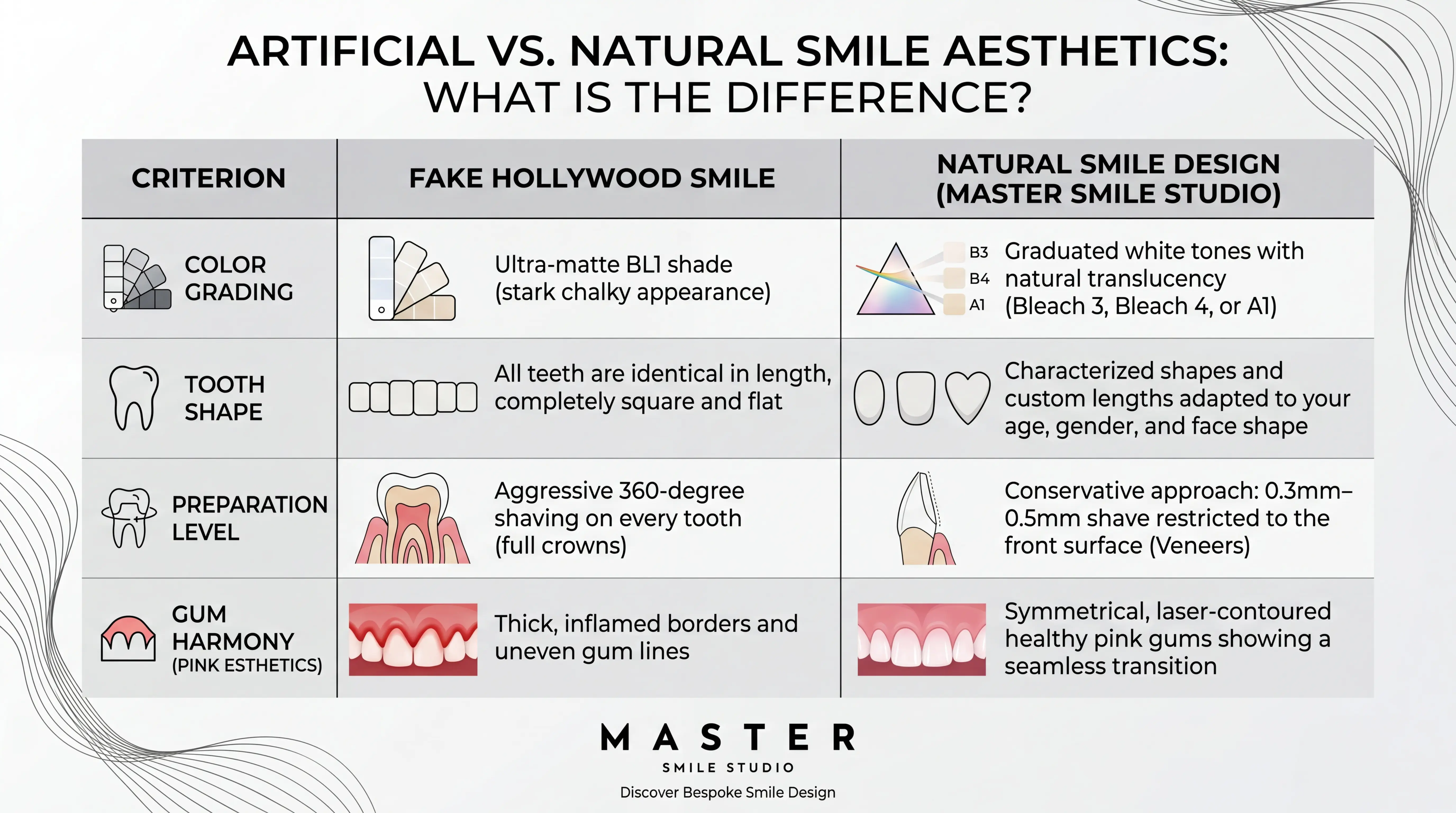 Artificial vs Natural Smile Aesthetics